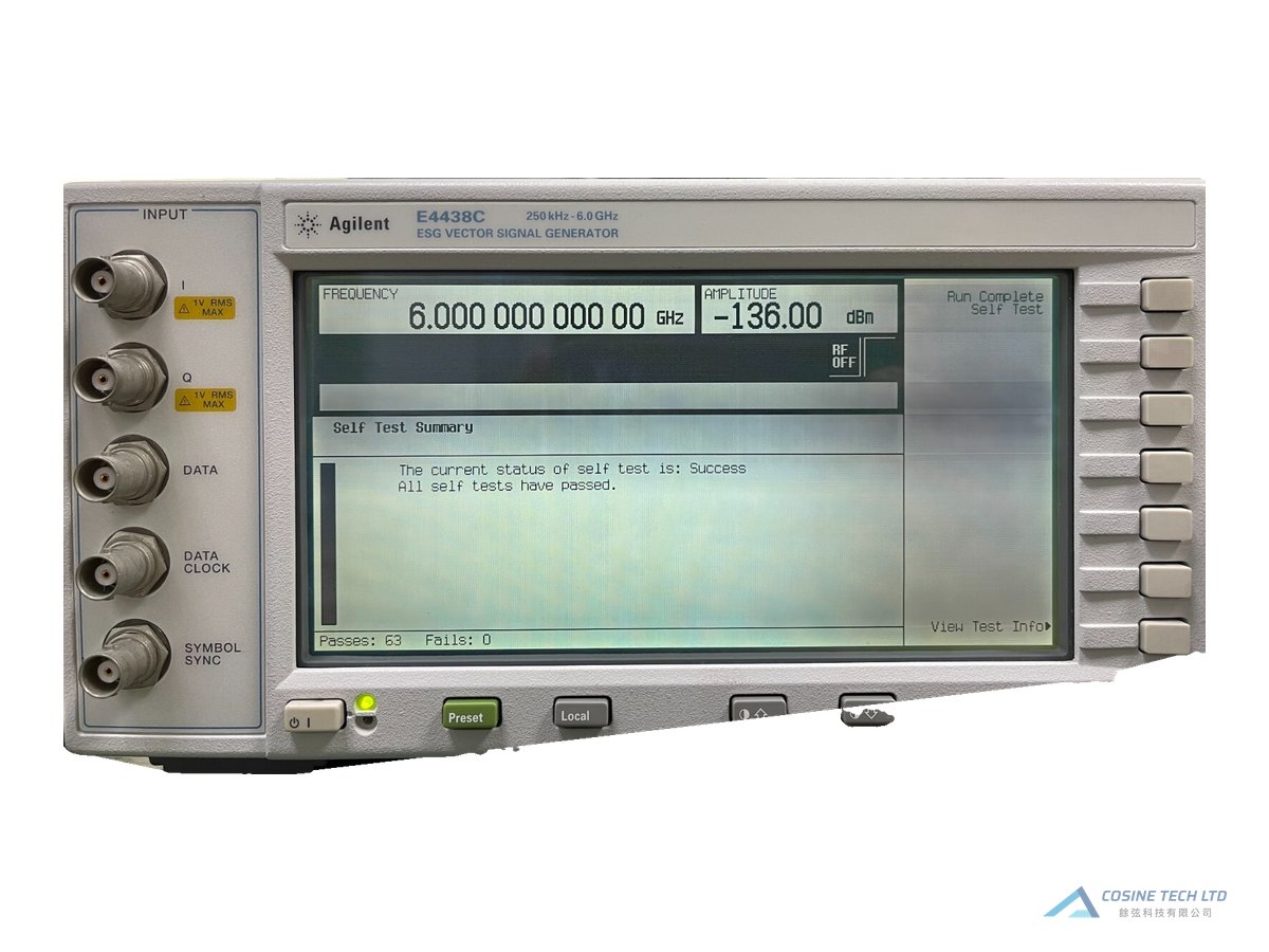 二手 Keysight/Agilent ESG E4438C(選項 506) 照片 3